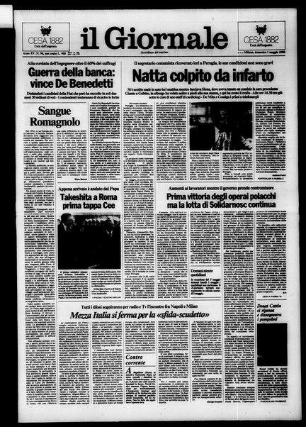 Il giornale : quotidiano del mattino